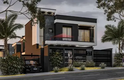 Casa com 3 quartos à venda na rua mário bueno sobrinho, 57, uberaba, curitiba por r$ 735.000