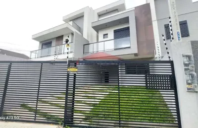 Imperdível sobrado à venda em curitiba-pr, bairro uberaba: 3 quartos, 1 suíte, 1 sala, 3 banheiros, 2 vagas, 144m².