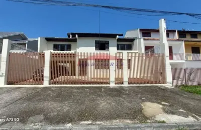 Sobrado de luxo com 3 quartos e 2 suítes em cajuru, curitiba-pr: 450m², 2 salas, 5 banheiros e 4 vagas. imperdível!