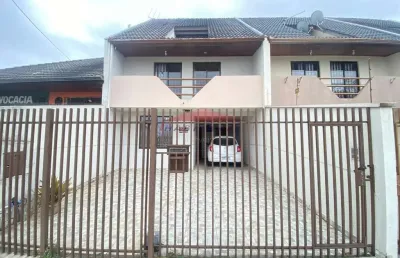 Sobrado à venda em curitiba-pr, jardim das américas: 3 quartos, sendo 1 suíte, 2 salas, 3 banheiros, 3 vagas, 145m². imperdível!