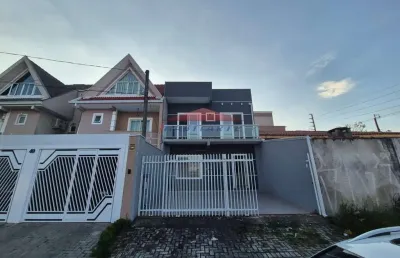 Imperdível sobrado à venda em curitiba-pr, no bairro uberaba: 3 quartos, sendo 1 suíte, 2 salas, 2 banheiros, 2 vagas, 135m².