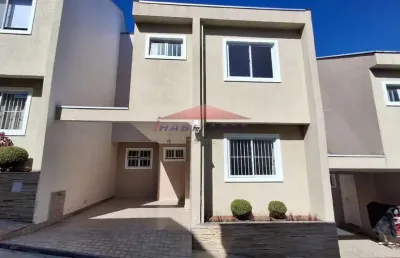 Sobrado para locação em curitiba-pr, bairro uberaba: 3 quartos, sendo 1 suíte, 2 salas, 3 banheiros, 1 vaga, 88m². agende já!