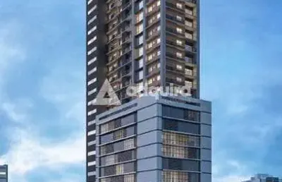 Apartamento à venda 2 quartos, 1 suite, 2 vagas, 194.27m², centro, ponta grossa - pr