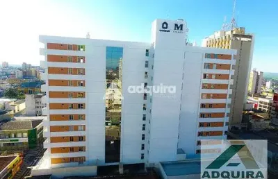 Apartamento à venda 2 quartos, 1 suite, 1 vaga, 107m², centro, ponta grossa - pr