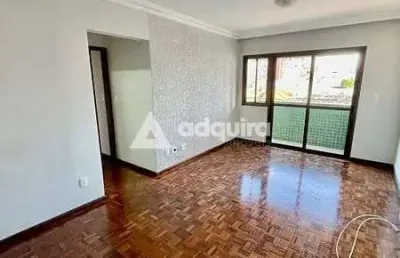 Apartamento à venda  próximo a uepg com 3 quartos, 1 suíte, 1 vaga, 123m² de área total, centro, po
