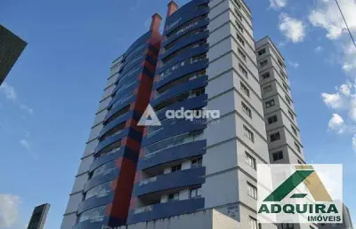 Apartamento à venda 3 quartos, 1 suite, 2 vagas, 180m², centro, ponta grossa - pr