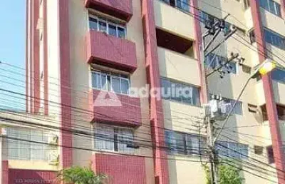 Apartamento à venda 3 quartos, 1 suite, 1 vaga, 185m², centro, ponta grossa - pr