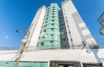 Apartamento locado à venda 3 quartos, 1 suite, 1 vaga, 128.69m², orfãs, ponta grossa - pr