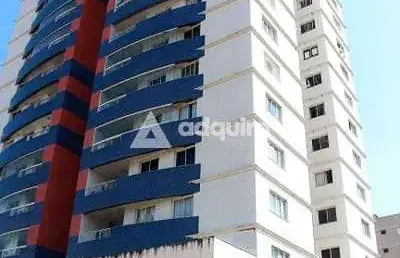 Apartamento à venda 3 quartos, 1 suite, 2 vagas, 173.41m², centro, ponta grossa - pr