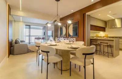 Apartamento à venda 3 quartos, 1 suite, 2 vagas, 190m², oficinas, ponta grossa - pr
