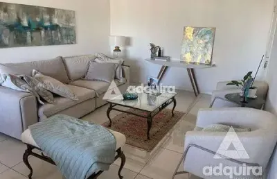 Apartamento à venda 3 quartos, 1 suite, 1 vaga, centro, ponta grossa - pr