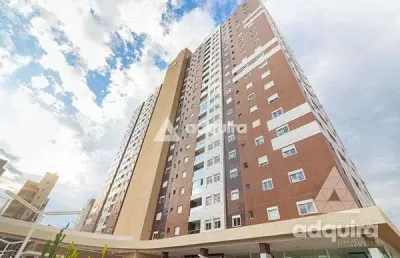 Apartamento garden à venda, 3 quartos, 1 suíte, 1 vaga, centro, ponta grossa - pr