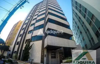 Apartamento à venda 3 quartos, 3 suites, 2 vagas, 277m², centro, ponta grossa - pr