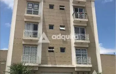 Apartamento à venda 2 quartos, 1 vaga, 88.51m², jardim carvalho, ponta grossa - pr