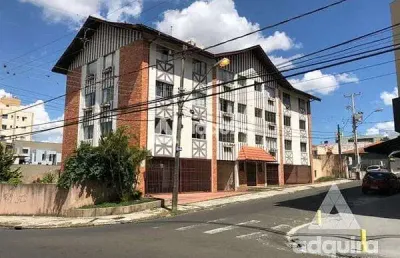 Apartamento à venda 3 quartos, 1 vaga, 70m², centro, ponta grossa - pr