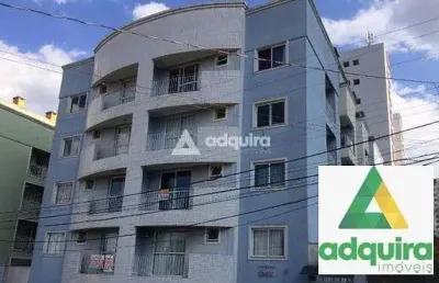 Apartamento à venda 2 quartos, 1 vaga, 63.24m², centro, ponta grossa - pr