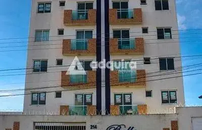 Apartamento à venda 2 quartos, 1 suite, 1 vaga, 94.17m², jardim carvalho, ponta grossa - pr