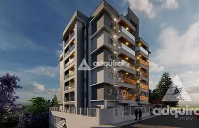 Apartamento à venda 2 quartos, 1 suite, 1 vaga, 111.63m², centro, ponta grossa - pr
