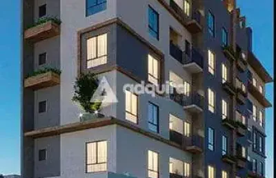 Apartamento à venda 2 quartos, 1 suite, 1 vaga, 124m², jardim carvalho, ponta grossa - pr