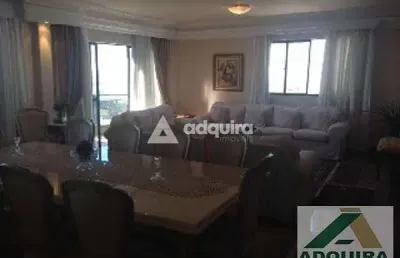 Apartamento à venda 4 quartos, 2 suites, 2 vagas, 390m², boa vista, ponta grossa - pr