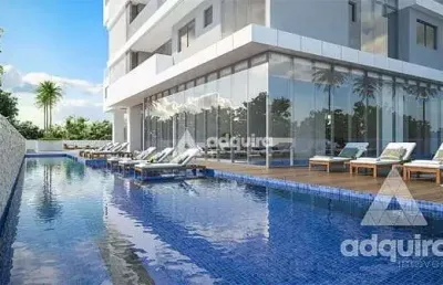 Apartamento à venda 3 quartos, 1 suite, 2 vagas, 136m², estrela, ponta grossa - pr