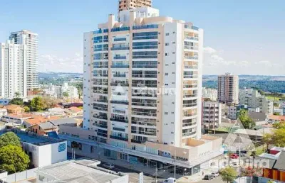 Apartamento à venda 3 quartos, 3 suites, 2 vagas, 228.78m², centro, ponta grossa - pr