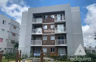 Apartamento à venda 3 quartos, 1 vaga, 67m², uvaranas, ponta grossa - pr