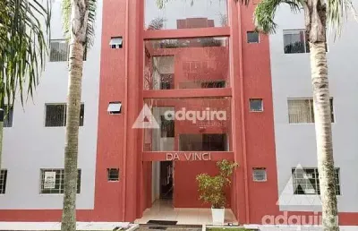 Apartamento à venda e locação 1 vaga, 25m², uvaranas, ponta grossa - pr