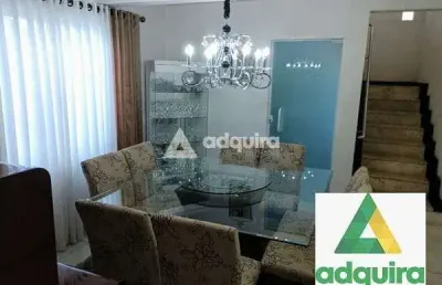 Casa à venda 3 quartos, 2 suites, 2 vagas, 190m², ronda, ponta grossa - pr