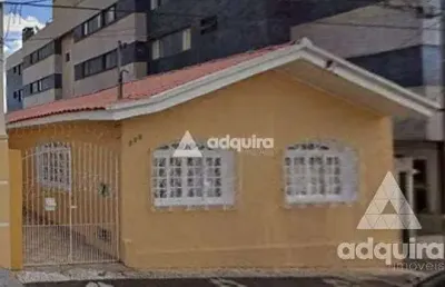 Casa à venda 3 quartos, 2 vagas, 330m², centro, ponta grossa - pr