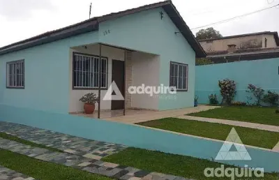 Casa à venda 3 quartos, 1 suite, 2 vagas, 107.65m², nova rússia, ponta grossa - pr