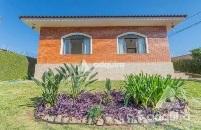 Casa à venda 3 quartos, 1 suite, 1 vaga, 400m², oficinas, ponta grossa - pr