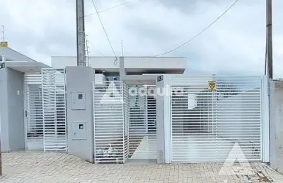 Casa à venda 3 quartos, 1 suite, 2 vagas, 100m², nova rússia, ponta grossa - pr