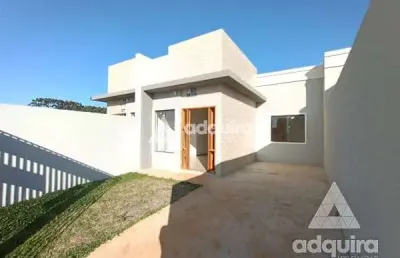 Casa à venda 3 quartos, 1 suite, 1 vaga, 66m², cará-cará, ponta grossa - pr