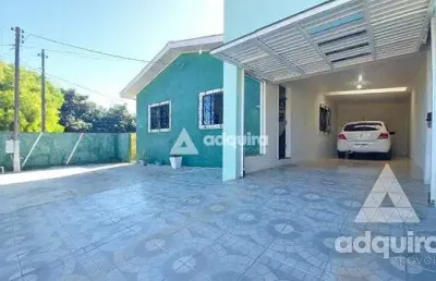 Casa à venda 3 quartos, 2 vagas, 360m², contorno, ponta grossa - pr