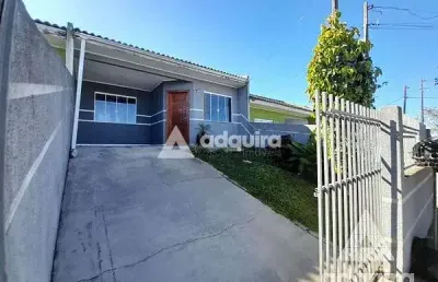 Casa à venda 2 quartos, 1 vaga, 180m², contorno, ponta grossa - pr