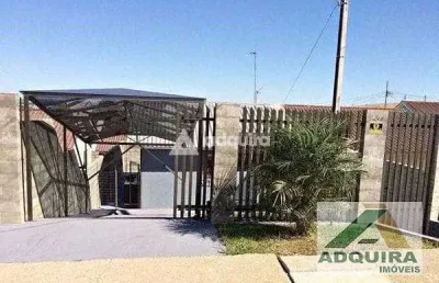 Casa à venda 2 quartos, 1 vaga, 150m², contorno, ponta grossa - pr