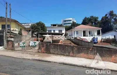 Terreno à venda 2 quartos, 2 vagas, 524m², uvaranas, ponta grossa - pr