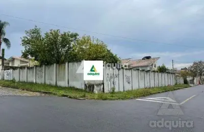 Terreno à venda 600m², jardim carvalho, ponta grossa - pr