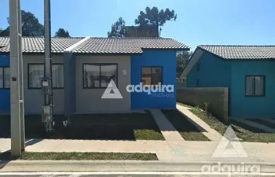 Casa à venda 2 quartos, 1 vaga, 43m², uvaranas, ponta grossa - pr
