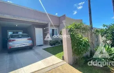 Casa à venda 2 quartos, 1 vaga, 108.09m², uvaranas, ponta grossa - pr