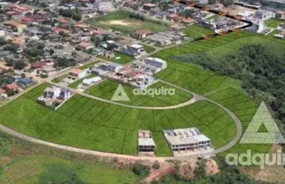 Terreno à venda 307.48m², chapada, ponta grossa - pr