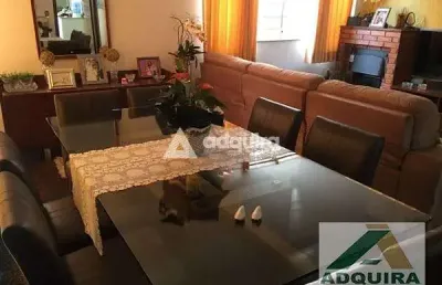 Casa à venda 4 quartos, 1 suite, 4 vagas, 640m², estrela, ponta grossa - pr