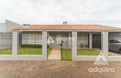Casa à venda 3 quartos, 1 suite, 2 vagas, 450m², oficinas, ponta grossa - pr