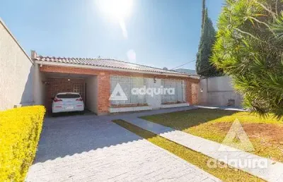 Casa à venda 3 quartos, 1 suite, 2 vagas, 416m², estrela, ponta grossa - pr