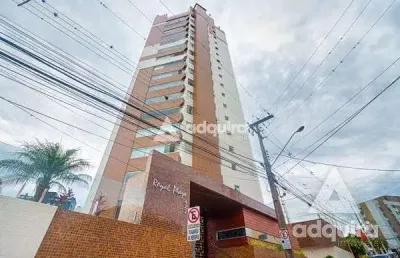 Apartamento à venda e locação 3 quartos, 3 suites, 4 vagas, centro, ponta grossa - pr