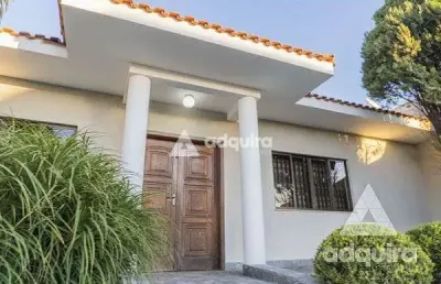 Casa à venda 3 quartos, 2 suites, 6 vagas, 645m², uvaranas, ponta grossa - pr
