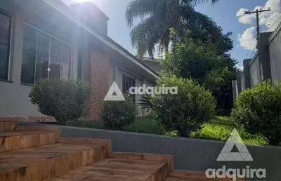 Casa à venda 3 quartos, 1 suite, 3 vagas, 600m², jardim carvalho, ponta grossa - pr