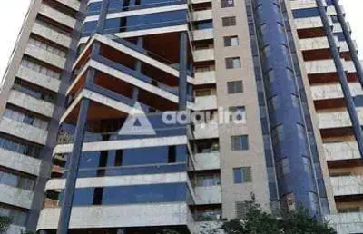 Apartamento à venda 3 quartos, 3 suites, 4 vagas, 589m², centro, ponta grossa - pr