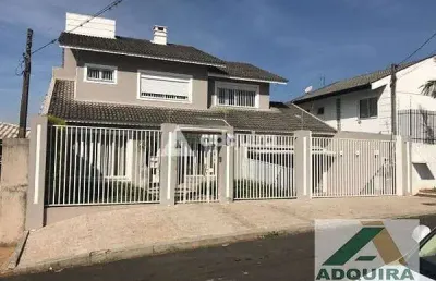 Casa à venda 3 quartos, 3 suites, 2 vagas, 462m², estrela, ponta grossa - pr